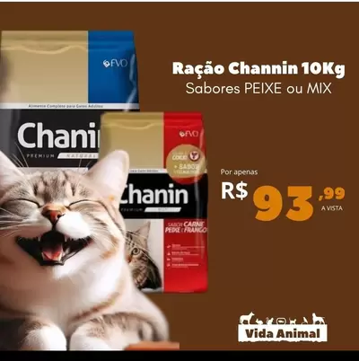 Ração Channin 10 kg